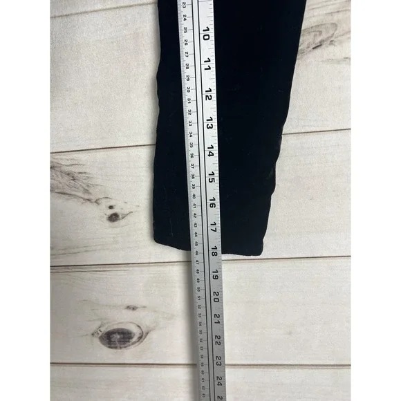 Apt 9 Jacket Womens 10 Black Velvet Floral Embroidered Hook Eye Party Formal - Picture 7 of 9